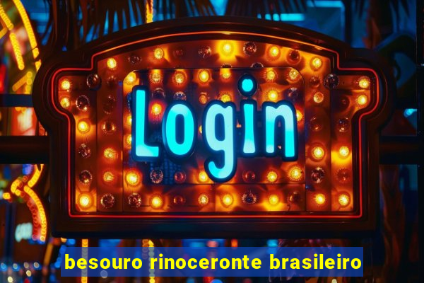 besouro rinoceronte brasileiro